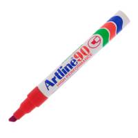 Marcatore permanente A 90 - punta scalpello - 2 - 5 mm - rosso - Artline - A90R - 4974052802324 - DMwebShop