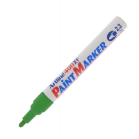 Marcatore permanente a vernice A 400 - punta tonda - 2,3 mm - verde - Artline - A400V - 4974052820038 - DMwebShop