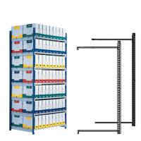 Scaffale RANG'ECO - modulo aggiunta - 5 ripiani - 100 x 70 x 200 cm - grigio - Paperflow - K605171 - 3660141140309 - DMwebShop