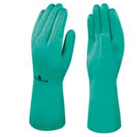 Guanti da lavoro industriale Nitrex 801 - nitrile floccato cotone - taglia 08 - verde - Deltaplus - VE801VE08 - 3295249169244 - DMwebShop