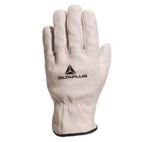 Guanti da lavoro FBN49 - pelle pieno fiore di bovino - taglia 08 - bianco - Deltaplus - FBN4908 - 3295249039820 - DMwebShop