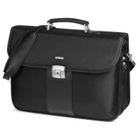 Cartella in tessuto - extra strong - nero - 44 x 31 x 20 cm - City Time - 61335. - 8002787003795 - DMwebShop