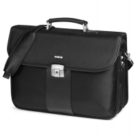 Cartella in tessuto - extra strong - nero - 44 x 31 x 20 cm - City Time - 61335. - 8002787003795 - DMwebShop