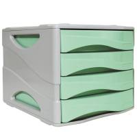 Cassettiera keep Colour Pastel - 25 x 32 cm - cassetti 5 cm - grigio-verde - Arda - 15P4PPASV - 8003438022950 - DMwebShop