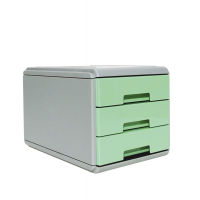 Mini Cassettiera Keep Colour Pastel - 17 x 25,4 x 17,7 cm - grigio-verde - Arda - 19P3PPASV - 8003438022868 - DMwebShop