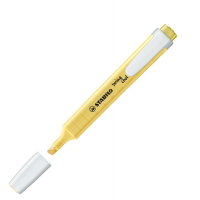 Evidenziatore Swing Cool pastel - punta a scalpello - tratto 1 - 4 mm - giallo banana 144 - conf. 10 pezzi - Stabilo - 275/144-8 - 4006381518468 - DMwebShop