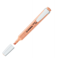 Evidenziatore Swing Cool pastel - punta a scalpello - tratto 1 - 4 mm - rosa pesca 126 - Stabilo - 275/126-8 - 4006381518499 - DMwebShop