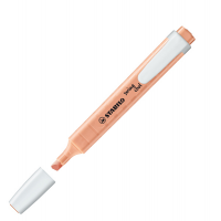 Evidenziatore Swing Cool pastel - punta a scalpello - tratto 1 - 4 mm - rosa pesca 126 - conf. 10 pezzi - Stabilo - 275/126-8 - 4006381518499 - DMwebShop