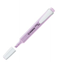 Evidenziatore Swing Cool pastel - punta a scalpello - tratto 1 - 4 mm - glicine 155 - conf. 10 pezzi - Stabilo - 275/155-8 - 4006381518611 - DMwebShop
