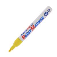 Marcatore perrmanente A 400 - a vernice - punta tonda - 2,3 mm - giallo - Artline - A400G - 4974052820045 - DMwebShop