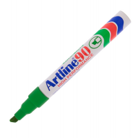 Marcatore permanente A 90 - punta scalpello - 2 - 5 mm - verde - Artline - A90V - 4974052802331 - DMwebShop