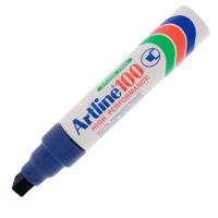 Marcatore permanente A 100 - punta scalpello jumbo - 7,5 - 12 mm - blu - Artline - A100B - 4974052803314 - DMwebShop