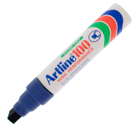 Marcatore permanente A 100 - punta scalpello jumbo - 7,5 - 12 mm - blu - Artline - A100B - 4974052803314 - DMwebShop