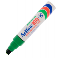Marcatore permanente A 100 - punta scalpello jumbo - 7,5 - 12 mm - verde - Artline - A100V - 4974052803338 - DMwebShop