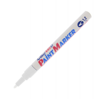 Marcatore permanente A 440 - a vernice - punta tonda fine - 1,2 mm - bianco - Artline - A440BI - 4974052820458 - DMwebShop