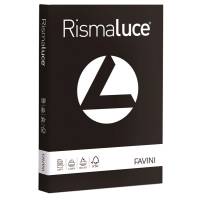 Carta Rismaluce - A4 - 90 gr - nero 63 - conf. 300 fogli - Favini - A66A304 - 8007057619645 - DMwebShop