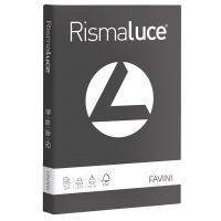 Carta Rismaluce - A4 - 200 gr - grafite 72 - conf. 125 fogli - Favini - A674104 - 8007057616811 - DMwebShop