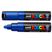 Marcatore a base d'acqua Uni Posca PC7M - punta tonda large - 4,5 - 5,5 mm - blu - Uni Mitsubishi - M PC7M B - 4902778228326 - DMwebShop