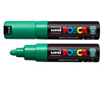 Marcatore a base d'acqua Uni Posca PC7M - punta tonda large - 4,5 - 5,5 mm - verde - Uni Mitsubishi - M PC7M V - 4902778228302 - DMwebShop