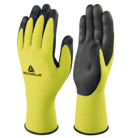 Guanti di precisione Apollonit VV734 - poliammide - palmo in schiuma di nitrile - taglia 08 - giallo fluo-nero - Deltaplus - VV734JA08 - 3295249215392 - DMwebShop