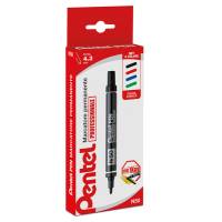 Marcatore permanente N50 - punta tonda - astuccio 4 colori assortiti - Pentel - 0050503 - 8006935505032 - DMwebShop