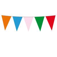 Festone bandiere - multicolor - 10 mt - Big Party - 10060. - 8020834100600 - DMwebShop