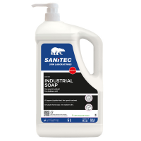 Sapone lavamani industria Soap - arancio - dispenser 5 lt - Sanitec - 1045 - 8032680391262 - DMwebShop