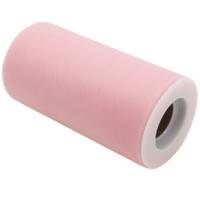Tulle in rotolo - 12,5 cm x 25 mt - rosa - Big Party - 85045. - 8020834850451 - DMwebShop