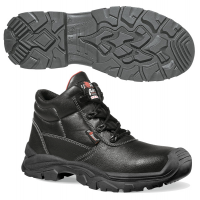Calzatura di sicurezza Texas UK S3 SRC Rockeroll - pelle grana mina idrorepellente - numero 42 - nero - U-power - RR10443-42 - 8033546176085 - DMwebShop