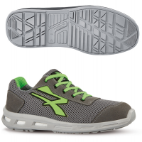 Calzatura di sicurezza Summer S1P SRC Red Lion - pelle scamosciata morbida - numero 36 - grigio-verde - U-power - RL20346-36 - 8033546376096 - DMwebShop