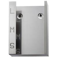 Dispenser guanti monouso - acciaio inox - Medial International - 773021 - 8033433777678 - DMwebShop