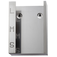 Dispenser guanti monouso - acciaio inox - Medial International - 773021 - 8033433777678 - DMwebShop