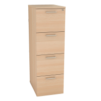 Classificatore 4 cassetti - 49 x 55 x 141,2 cm - faggio - Artexport