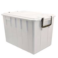 Contenitore Foodbox con coperchio - 58 x 38 x 38 cm - 60 lt - PPL riciclabile - bianco - Mobil Plastic - 143/60-BIM - 8004331143605 - DMwebShop