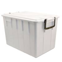 Contenitore Foodbox con coperchio - 58 x 38 x 38 cm - 60 lt - PPL riciclabile - bianco - Mobil Plastic - 143/60-BIM - 8004331143605 - DMwebShop