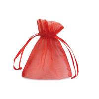 Sacchetti bomboniera Milly - 8,5 x 10 cm - organza rosso - conf. 20 pezzi - PNP - UL550DLL02VRO - 8013170304740 - DMwebShop