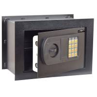 Cassaforte da muro - serratura elettronica - 33 x 20 x 23 cm - 9 kg - nero - Iternet - SSWHFE - 8028422508883 - DMwebShop