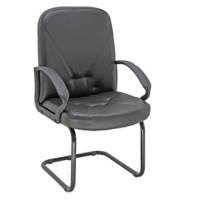 Seduta attesa Dante V con braccioli fissi nero - 12927