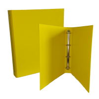 Raccoglitore King - 4 anelli tondi 30 mm - dorso 4 cm - f.to utile 22 x 30 cm - rivestimento in PPL - giallo - Starline - CPPL4-30GI - 8025133025937 - DMwebShop