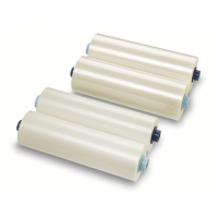 Pellicola gloss Nap2 per plastificazione - 330 mm x 76 mt - 75 micron - conf. 2 bobine - Gbc