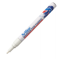 Marcatore per tessuto - punta tonda - 1,2 mm - bianco - Artline AEKC1BI