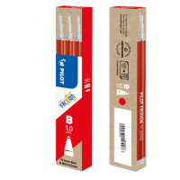 Refill sfera frixionball clicker - punta 1 mm - rosso - conf. 3 pezzi - Pilot - 006677 - 4902505557996 - DMwebShop