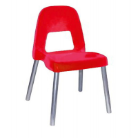 Sedia per bambini Piuma - H 35 cm - rosso - Cwr - 09387/01 - DMwebShop