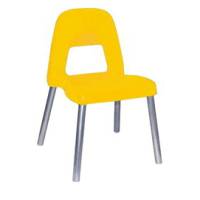 Sedia per bambini Piuma - H 35 cm - giallo - Cwr - 09387/02 - 8004957093964 - DMwebShop