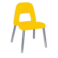 Sedia per bambini Piuma - H 35 cm - giallo - Cwr - 09387/02 - 8004957093964 - DMwebShop