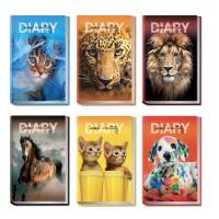 Diario Animal Friends - 12 mesi - 14,2 x 19,3 cm - conf. 12 pezzi - Colorosa - 64DNA12G - 8011791036569 - DMwebShop