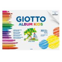 Album Kids 5+ - A4 - 90 gr - 30 fogli - Giotto 580200