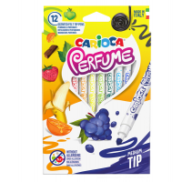 Pennarelli Perfume - punta 4 mm - colori assortiti - astuccio 12 pezzi - Carioca - 42672 - 8003511426729 - DMwebShop
