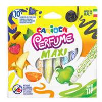 Pennarelli Perfume Maxi - punta 7 mm - colori assortiti - astuccio 10 pezzi - Carioca - 42989 - 8003511429898 - DMwebShop