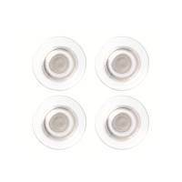 Magneti extraforti - trasparente - Ø 32 mm - blister 4 pezzi - Nobo - 1904116 - 5028252489638 - DMwebShop